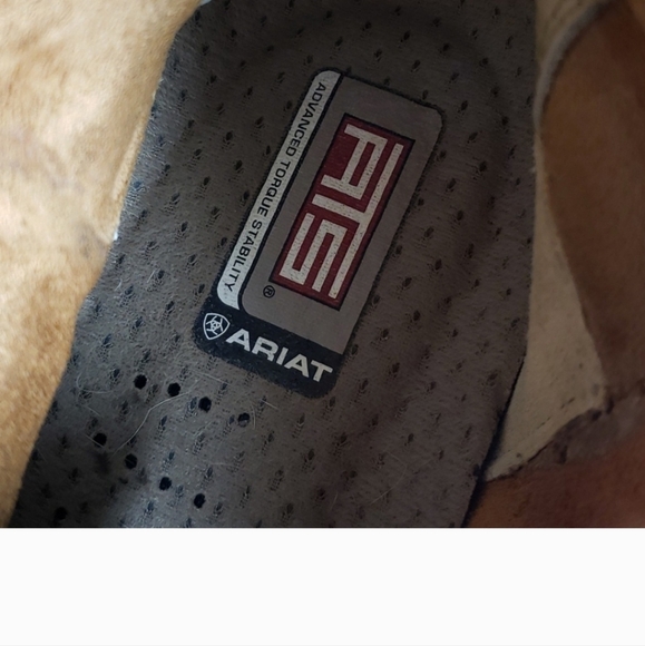 ARIAT 10010251 MURRIETA BROWN LEATHER OVER THE KNEE ZIP COWBOY BOOTS WOMEN'S 10B - Picture 7 of 9